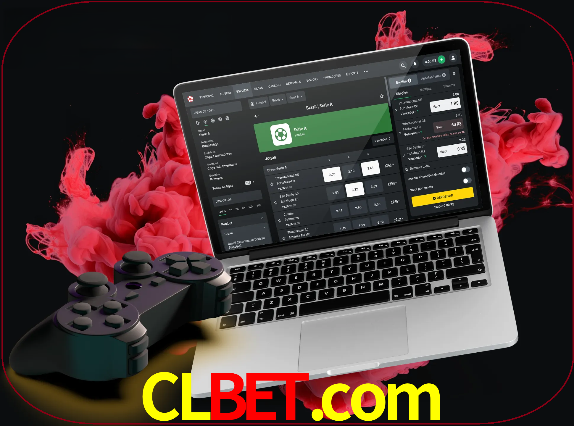 Visite a secção especial de jogos de vídeo em clbet para descobrir em que jogos pode apostar e ganhar muito dinheiro.