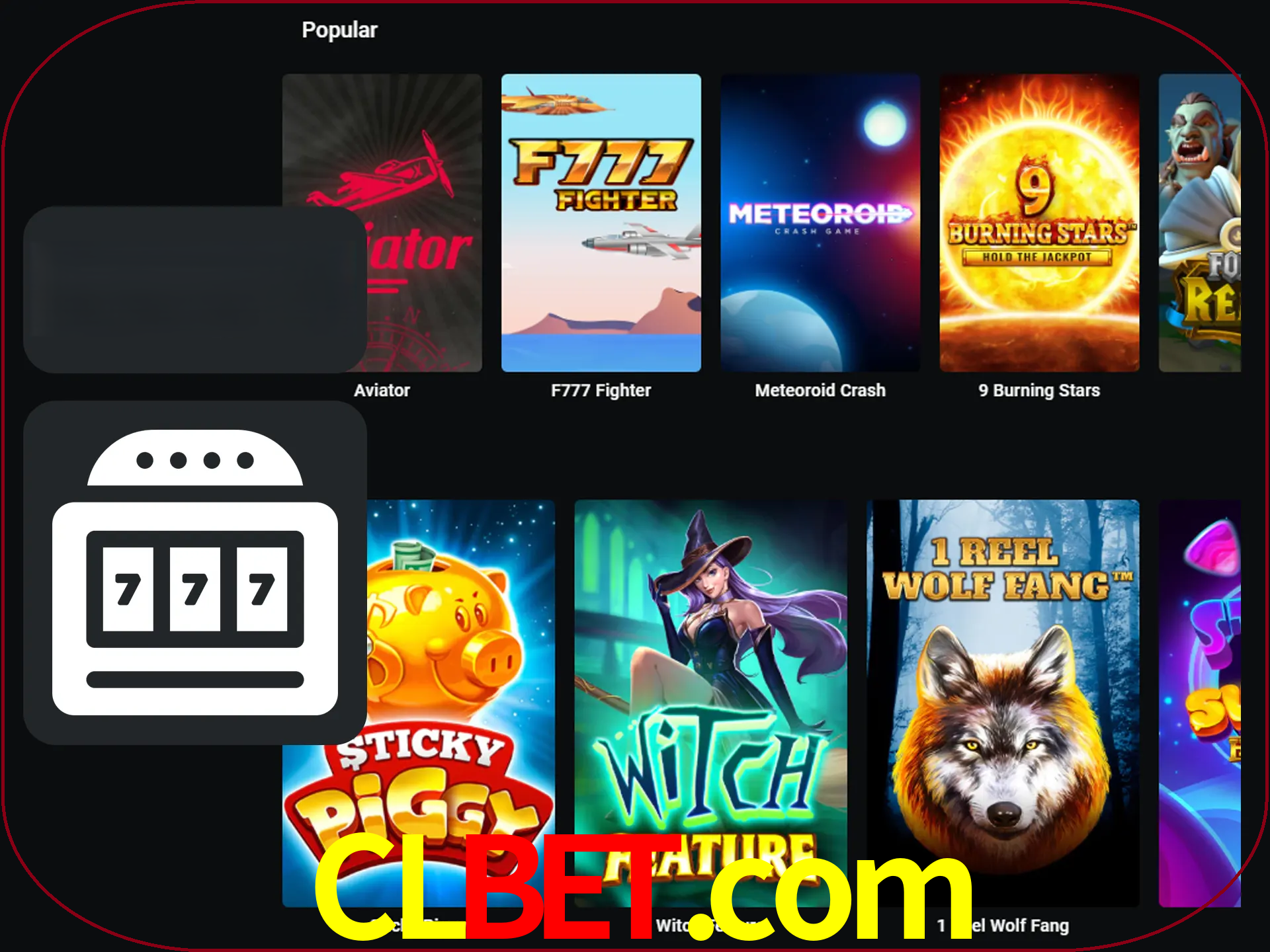 Gire seus slots de dinheiro favoritos.